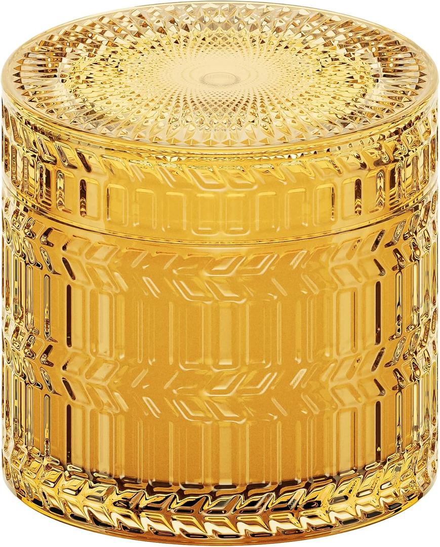 Fall Candles, Wild Warm Vanilla Scented, 7.4 oz, Crackling Wood Wick Candle for Home Scented, Natural Candles Non Toxic, Long Lasting-Clean Burn,Decorative Candle Gift for Women