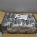 VOLISUN Solar Post Cap Light Outdoor Waterproof 16pack,Solar Fence - Post Lights for 4x4 5x5 6x6 Wooden/Vinyl Post,Black Deck Cap Light Solar Powered with Warm White for Garden/Patio/Porch