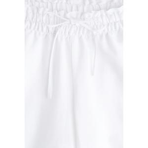 Linen Blend Drawstring Pants, Size XL
