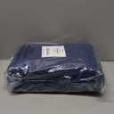 Bare Home Flannel Fitted Bottom Sheet 100% Cotton, Velvety Soft Heavyweight - Double Brushed Flannel - Deep Pocket (King, Dark Blue)