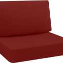 idee-home Outdoor Cushions for Patio Furniture, Outdoor Seat Cushion, Waterproof Hampton Bay Deep Seat Replacement Couch Chair Cushions for Garden Lawn Backyard Deck, 28.5 x 28.5