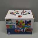 iPlay, iLearn Kids Bowling Toys Set, Toddler Indoor Outdoor Activity Play Game, Soft 10 Foam Pins & Two Balls Playset, Educational, Birthday Party Gift for 18 24 Months, 2 3 Year Old Children Boy Girl