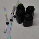 Fly Fans for Tables, Fly Fan Outdoor Indoor Keep Flies Away, Table Top Spinner with Holographic Blades, Flies Deterrent for Picnic, Restaurant, Party, Home, BBQ (4 Pack) Classic