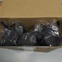 Skyygemm 12 Pcs Table Number Holders - 8 Inch Place Card Holders with Alligator Clip for Photos, Food Signs, Birthdays, Weddings (Black)