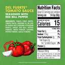 DEL FUERTE Tomato Sauce Seasoned with Red Bell Pepper 7.4 Ounce, 24-Pack (EXP 05/31/26)
