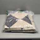 GarveeHome 5x7 Modern Checkered Area Rug, Geometric Farmhouse Washable Rugs for Living Room Bedroom, Soft Low Pile Non Slip Diamond Floor Mat Plaid Print Throw Rug Indoor Carpet Dining Room Playroom (Dark/Coffee)