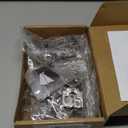 10 Pack 1/2" Overlay 3D Soft Close Hinges for Face Frame Kitchen Cabinet, 3 Way Adjust, Self Closing Concealed Cabinet Hinges-105 Degree