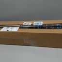 LazBlinds No Tools No Drill Cordless Zebra Blinds 27x72, Grey