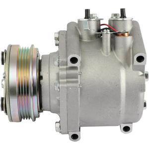 cciyu Air Conditioning Compressor for Honda Civic/Civic del Sol 1.5L 1.6L 1992-1993 Replaces AC Compressor for Car 4 Grooves