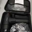 AERLANG Massage Gun with Heat Deep Tissue Back Massager Neck Massager for Pain Relief,Muscle Percussion Massage Gun, Birthday Gifts for Men Women Dad him Handheld Message Gun with 7Heads&Silent (Black)