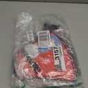 Soft Dog Cone Collar After Surgery: Adjustable Long Foldable Comfy Recovery Shame Elizabethan Stop Licking Small Medium Large Dogs (Red, M) (Neck:10.6"-13.4")