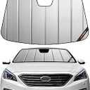 Pigenius windshield sun shade for Hyundai sonata 2011-2014, sonata hybrid/hybrid limited 2015 front windshield sun shade