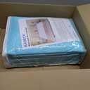KANECH Washable Incontinence Bed Pads with Straps Queen Size 60"x80" Heavy Absorbency Waterproof Mattress Protector for Adults 5-Layer Reusable Underpad
