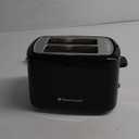 Toastmaster 2-Slice Cool Touch Toaster, black with stainless accent