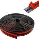 19.68 Windshield Rubber Seal Car Weather Stripping Trim T Shape Sealing Strip for Car Front Rear Windshield, MoldingTailgate Adhesive Rubber Seal Strip(19mm)