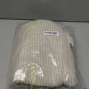 Zyntrytong 70"x 70" Picnic Blanket Extra Large, Layer Outdoor Blanket for 5 to 7 Adults, Camping Grass Lawn Park Accessories Cute Couple Gifts Ideas Wedding Registry for Camping, Park, Beach (Cream)