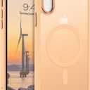 Telaso for iPhone XR Case, iPhone XR Phone Case Compatible with Magsafe Wireless Charging Translucent Matte Back Shockproof Anti-Scratch Anti-Yellow Full Body Protective Magnetic iPhone XR Case, Khaki