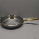 Titanium Pans for Cooking, Ø12in with Lid, Butter Warmer