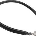 Leather Replacement Straps Length 70cm Fit for Speedy Soft 30 Bag Strap (Black) 