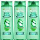 Garnier Fructis Pure Clean Purifying Shampoo, Silicone-Free, 12.5 Fl Oz, 3 Count