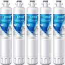 ICEPURE RPWF Refrigerator Water Filter Replacement For GE RPWF(NOT FOR RPWFE), WATER SENTINEl WSG-4, RWF3600A, 5PACK (Blue-Chlorine, Odor Removal)