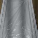 Wire Shelf Cover 36 X 12 Inch Wire Rack Cover Wood Shelf Covers for Pantry Shelving Closet Shelves Organization(White,5 Pack)