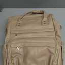 LOVEVOOK Leather Laptop Backpack for Women 15.6 inch,Travel Backpack Purse Nurse Teacher Backpack Computer Laptop Bag,Professional College Business Work Bags Carry On Backpack with USB Port,Sandy