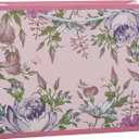 HANSWARE 6 Pack 9.6" Medium Pink Gift Bags with Handles,Vintage Flower Paper Gift Bag for Presents Cute Bags for Valentines,Wedding,Easter,Christmas,Baby Shower,Birthday Party,9.6"L x 3.7"W x 7.7"H