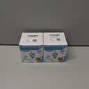 2 x Interactive Cat Toys for Indoor Cats,Rechargeable Automatic Concealed Cat Feather Teaser,Motion Activated Enrichment Toys for Indoor Bored Adult Cats(Color) (White)