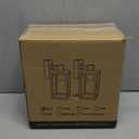 Dusk to Dawn Outdoor Light Fixtures, 2-Pack Sensor Porch Lights, Waterproof Exterior Wall Sconce Lighting Lamp, Waterproof Wall Lantern for House, Doorway, Garage (Black) (9.65 in (2-Pack))