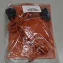 Car Engine Silicone Heating Pad 120v,300w 6x8 Inch Universal Engine Heater Car Oil Pan Heater Pad, Electric Heater Pad Engine Block Oil Pan Tank Reservoir Container, for Metal Surface (2 Pcs Orange)