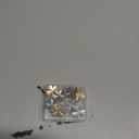 Pant Waist Tightener Adjustable Button Pin for Pants - No Sew Detachable Clips to Make Jeans Smaller - 4 Sets Instant Tightener for Loose Pants (Flower)