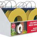 Wild Bird Lover's Promo Multi Color Round Mesh Seed Feeders