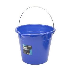 Heavy Duty Wash Bucket, 12 qt. Blue