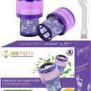 Dyson V15 Filter, 2-Pack Premium True HEPA Replacement Filters Compatible with Dyson V15 Detect, V15 Detect Absolute, V15 Submarine, V15 Detect Filter, V11 Animal Filter, V11 Filter, Part no 970013-02