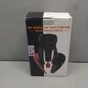 3rd Gen Thigh 0-100 lbs Adjustable Resistance Inner Leg Exercisers with Leg Straps Band Pelvic Floor Kegel Hip Exercise Workout Equipment Pilates Women Men (Black)