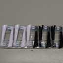 8 Pack Replacement Heads Compatible with Oral B IO 2/3/4/5/6/7/8/9/10/Deep Clean Series Electric Toothbrush, Brush Heads Refill Compatible with Oral B IO for Teeth and Gums Care (Black)