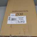 OCG 2 Tier Pull Out Cabinet Organizer (14" W x 21" D), Pull Out Drawers for Kitchen Cabinets, Pull Out Shelves for Base Cabinet Organization in Kitchen Bathroom Pantry, Chrome Finish