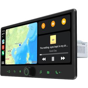 Joying Car Radio for Jeep Wrangler JK 2011-2018 Upgrade Android 13 Floating Stereo 12.3" IPS Touchscreen 8GB+128GB with Wireless CarPlay & Android Auto, Bluetooth, GPS, AM/FM, SWC(JY-JP112T8)