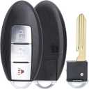 NPAUTO Key Fob Replacement Fits for Nissan Rogue Pathfinder Versa 2007 2008 2009 2010 2011 2012 Keyless Entry Remote Control Smart Car Key Fobs, Replace# CWTWB1U729, Set of 1