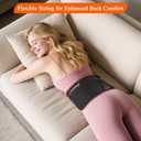 Red Light Therapy for Body, 3 in 1 LED Bead 660nm 850nm 16" Infrared Red Light Therapy Belt Wrap Pad for Back Shoulder Waist Stomach Knee Muscle
