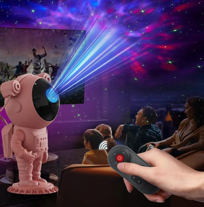 Astronaut Galaxy Light Projector for Bedroom - Space Light Projector for ceiling, Star Light Projector for Bedroom with Timer and Remote Control, Star Projector Night Light Projector for Kids