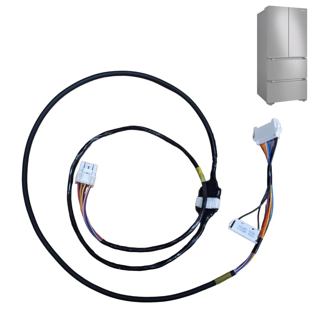 DA96-00640A Refrigerator Wire Harness Compatible with Samsung Refrigerators,Refrigerator Rail Assembly with Harness Replaces 3970367 AP5623877 PS4168713 EAP4168713