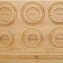 Jewelry Making Beading Board Wood Beads Bracelet Holder Tray Jewelry Display Plate Bracelates Rings Display Stand Holder Wood