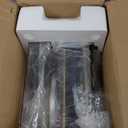 Turntable Record Player with Built-in Speakers, Vinyl Record Player Support Bluetooth Playback Auto Stop 33&45 RPM Speed RCA Line Out AUX in All-in-one Belt-Drive Turntable for Vinyl Records (Brown)