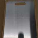 Titanium Cutting Board, 100% Pure Titanium Cutting Boards for Kitchen  Non Stick, Food-Grade, Hygiene & Durability Chopping Mat, Double Sided Chopping Board, Dishwasher Safe (13 x 9 Inch)