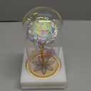 Valentines Day Rose Gifts for Her Women Mom, Galaxy Glass Rose Forever Preserved Flowers for Delivery Prime Rose in Glass Dome Valentine's Day Flowers Gift for Wife Girlfriend Daughter Anniversary