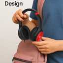 USB C Wired Over-Ear Headphones with Mic, Hi-Fi Stereo Sound, Noise-Isolating Ear Cups, Comfortable Fit for iPhone15/16, Samsung Galaxy S24/S23, Type-C Phones & Tablets (Silver)