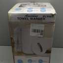 Large Towel Warmer for Bathroom - Heated Towel Warmers Bucket, Wood Handle, Auto Shut Off, Fits Up to Two 40"X70" Oversized Towels, Bathrobes, Blankets, Best Ideal for Mother's Gifts