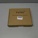 FUTEI Tobacco Chenille Throw Pillow Covers 16x16 Inch Set of 2,Soft Cozy Bound Edge Design Cushion Case,Home Decor for Couch Bed Living Room